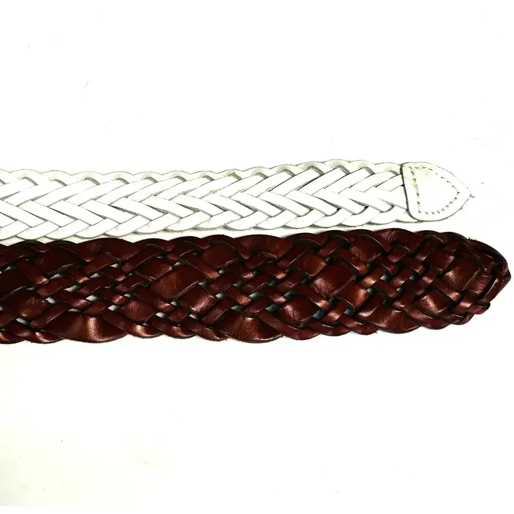 BUNDLE of TWO Braided Leather 36